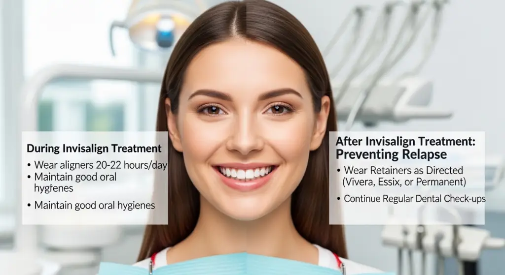 How to Avoid Teeth Relapse after Invisalign treatment