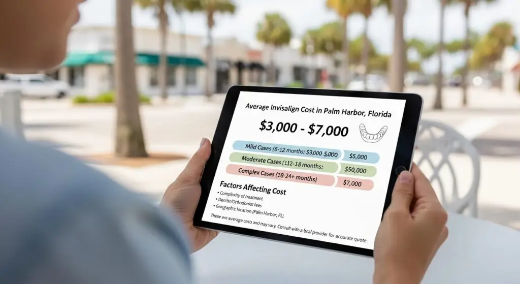 Average Invisalign Cost in Palm Harbor, Florida