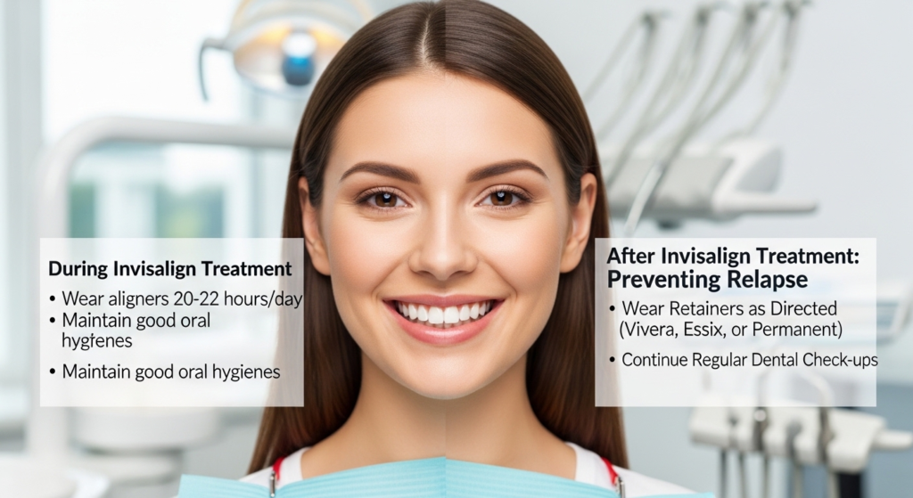 How to Avoid Teeth Relapse after Invisalign treatment