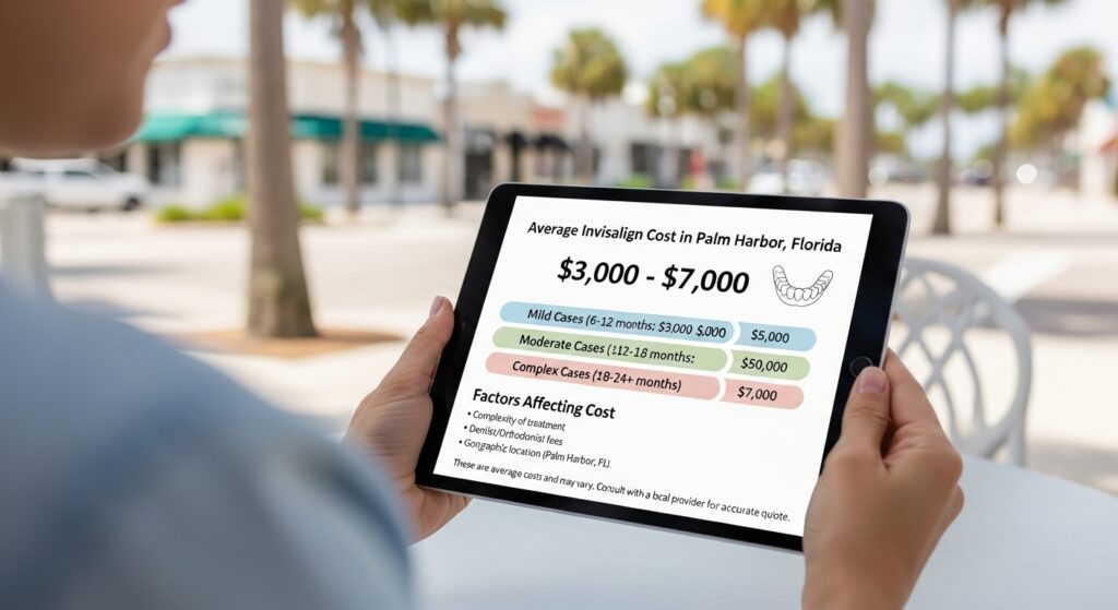 Average Invisalign Cost in Palm Harbor, Florida